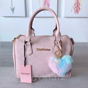JUICY COUTURE Bag Fame Crossbody Satchel - Pink